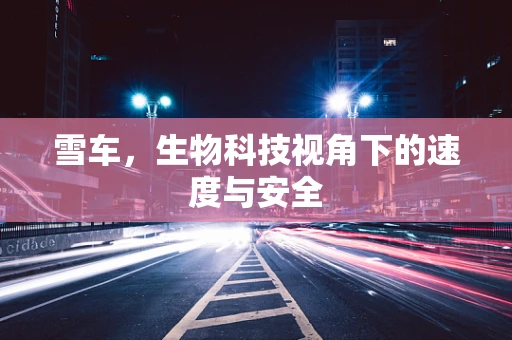 雪车，生物科技视角下的速度与安全