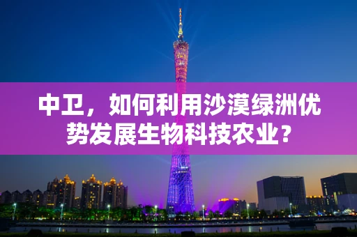 中卫，如何利用沙漠绿洲优势发展生物科技农业？