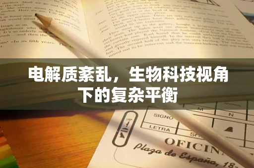 电解质紊乱，生物科技视角下的复杂平衡