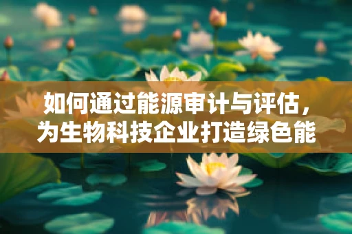 如何通过能源审计与评估，为生物科技企业打造绿色能源蓝图？