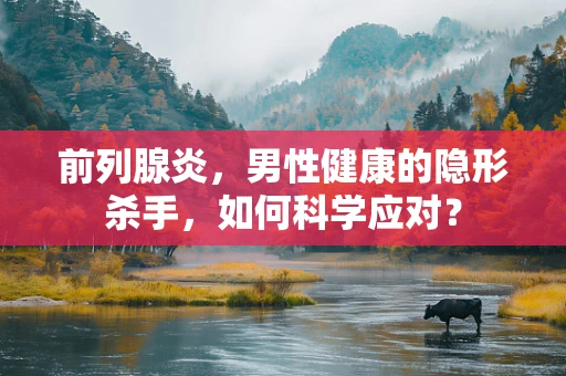 前列腺炎，男性健康的隐形杀手，如何科学应对？