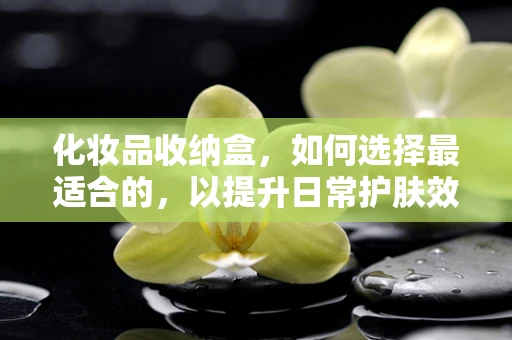 化妆品收纳盒，如何选择最适合的，以提升日常护肤效率？