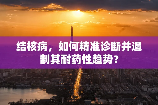 结核病，如何精准诊断并遏制其耐药性趋势？