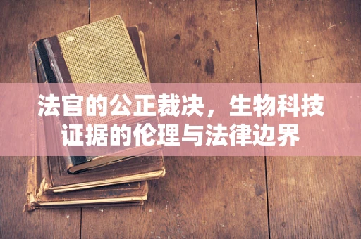 法官的公正裁决，生物科技证据的伦理与法律边界