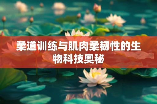 柔道训练与肌肉柔韧性的生物科技奥秘