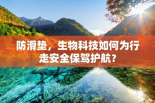 防滑垫，生物科技如何为行走安全保驾护航？