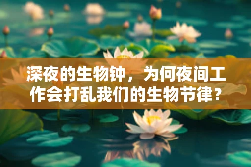 深夜的生物钟，为何夜间工作会打乱我们的生物节律？