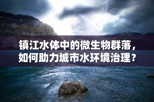 镇江水体中的微生物群落，如何助力城市水环境治理？