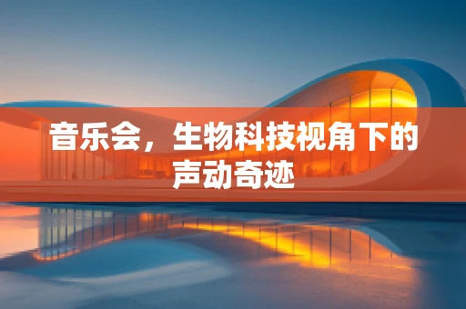 音乐会，生物科技视角下的声动奇迹