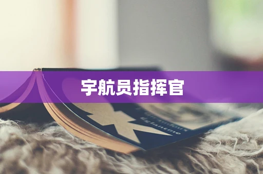 宇航员指挥官