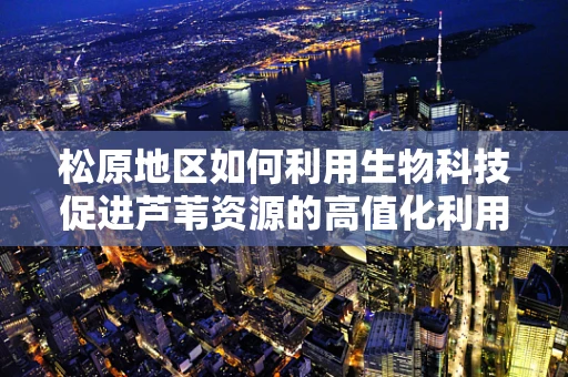 松原地区如何利用生物科技促进芦苇资源的高值化利用？