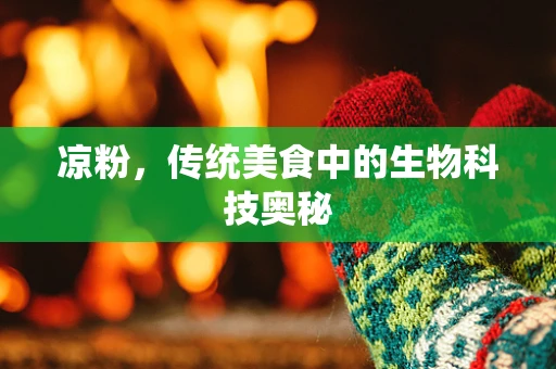 凉粉，传统美食中的生物科技奥秘