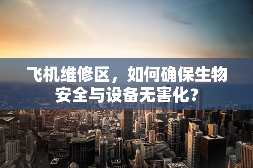 飞机维修区，如何确保生物安全与设备无害化？