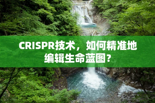 CRISPR技术，如何精准地编辑生命蓝图？