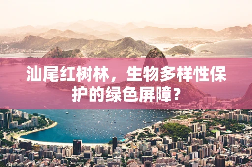 汕尾红树林，生物多样性保护的绿色屏障？
