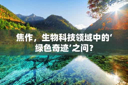 焦作，生物科技领域中的‘绿色奇迹’之问？