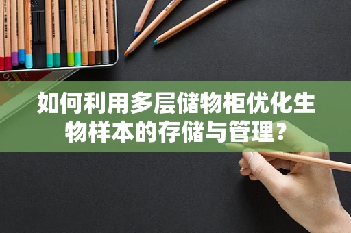 如何利用多层储物柜优化生物样本的存储与管理？