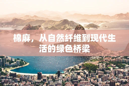 棉麻，从自然纤维到现代生活的绿色桥梁