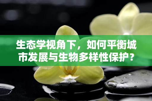 生态学视角下，如何平衡城市发展与生物多样性保护？