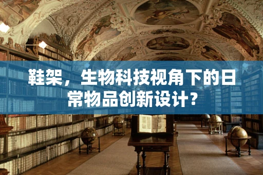 鞋架，生物科技视角下的日常物品创新设计？