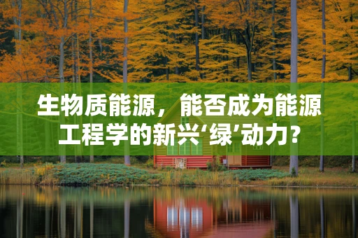 生物质能源，能否成为能源工程学的新兴‘绿’动力？