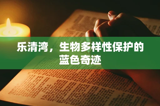 乐清湾，生物多样性保护的蓝色奇迹