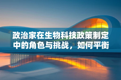 政治家在生物科技政策制定中的角色与挑战，如何平衡创新与伦理？