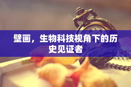 壁画，生物科技视角下的历史见证者