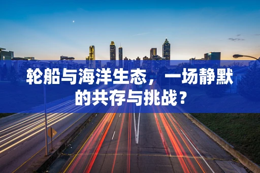 轮船与海洋生态，一场静默的共存与挑战？