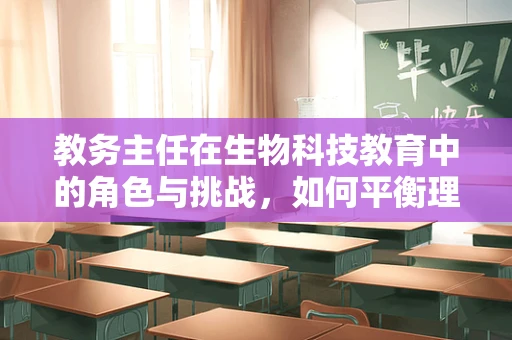 教务主任在生物科技教育中的角色与挑战，如何平衡理论与实践的桥梁？