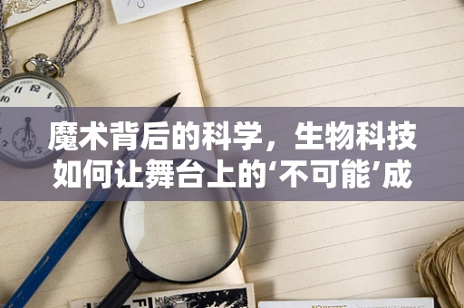 魔术背后的科学，生物科技如何让舞台上的‘不可能’成为可能？