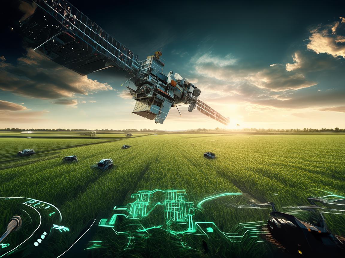 卫星在生物科技领域的应用，如何助力精准农业？