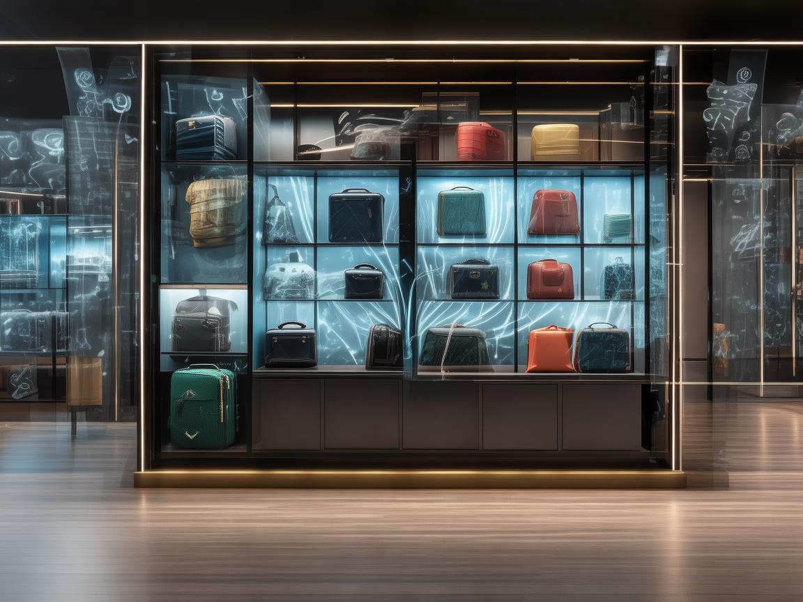 箱包店展示柜，如何利用生物科技提升顾客体验与产品保护？